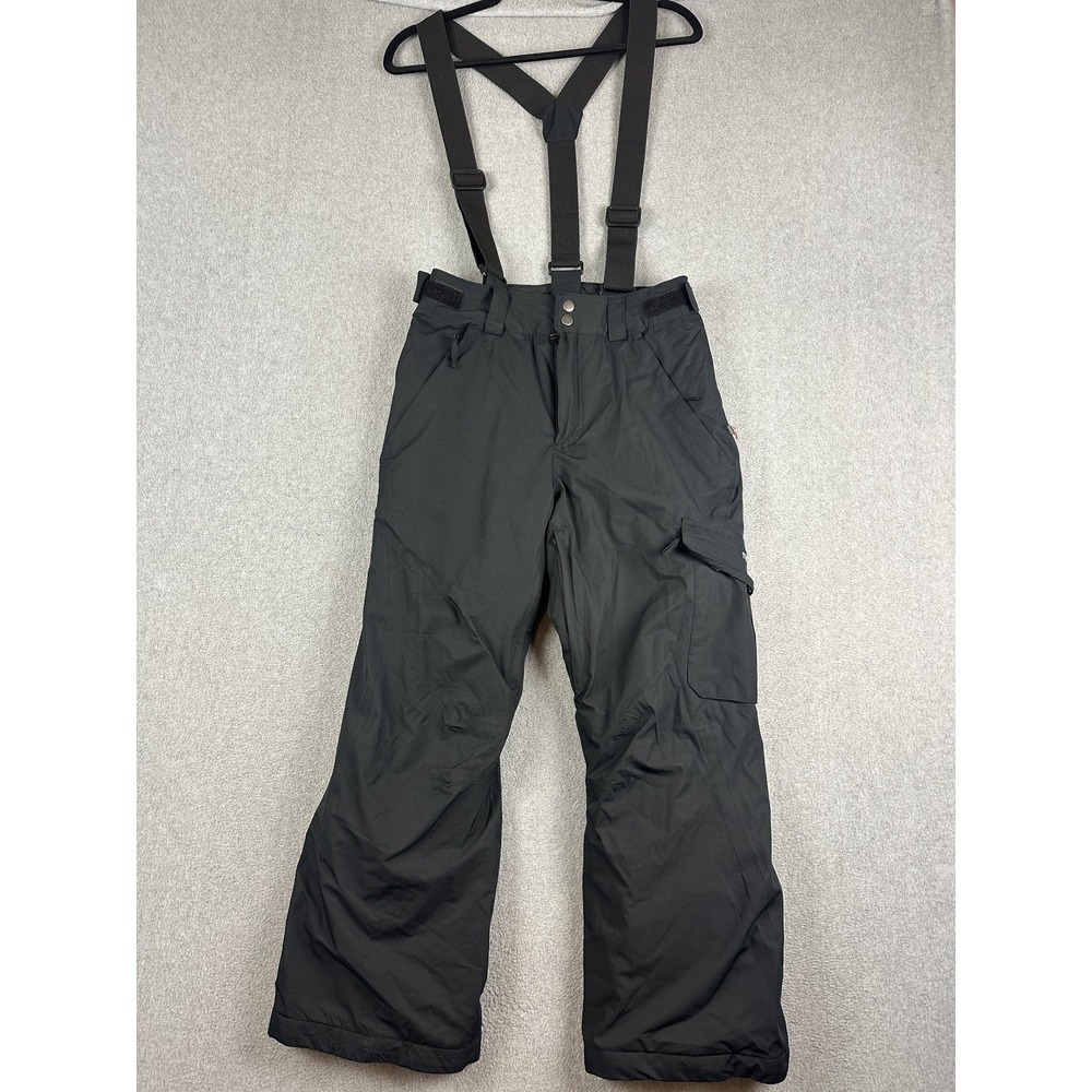 Treviso Snow Pants Youth Large 28x25 Black Primaloft Insulated Ski Suspenders
